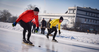 A hideg nem jelentett akadályt